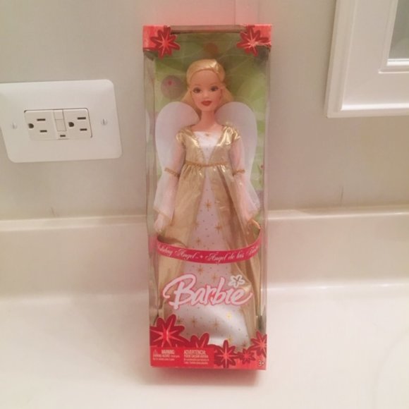 NRFB Holiday Angel Barbie Doll 2005 - Picture 1 of 5